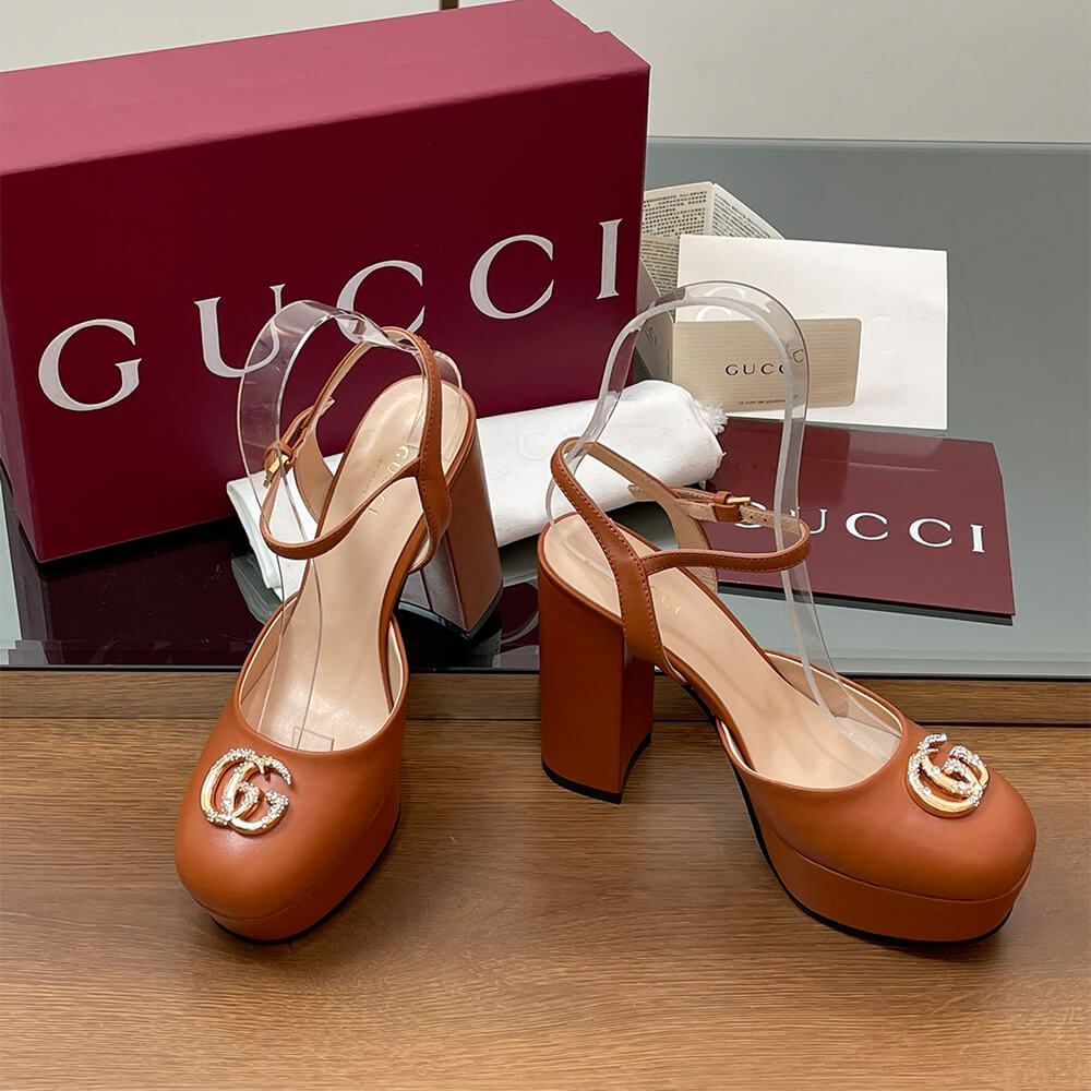 Gvc*1 Women’s platform pump with Double G