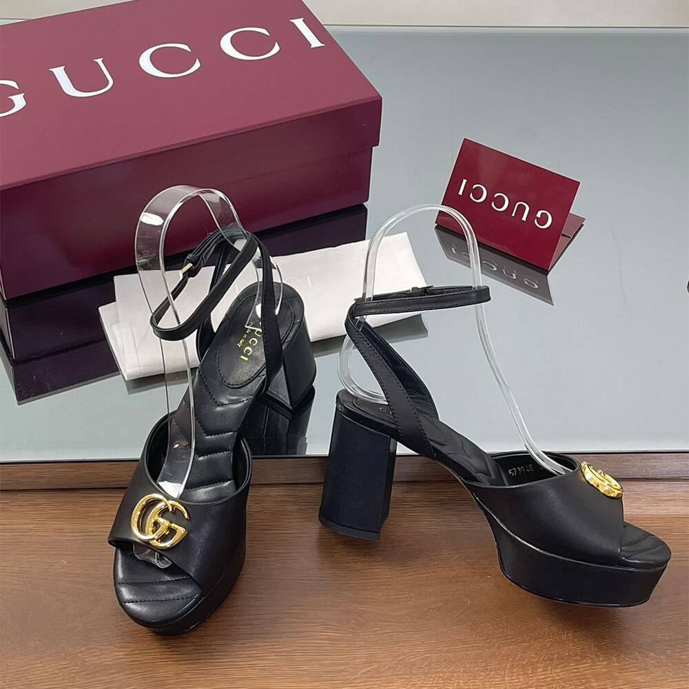 Gvc*1 Women’s platform sandal with Double G