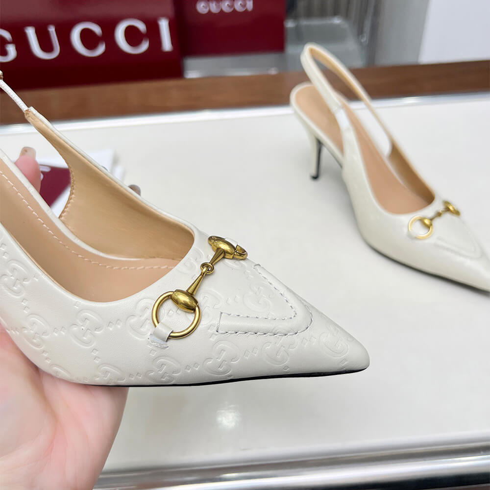 Gvc*1 Women’s slingback pump with Horsebit