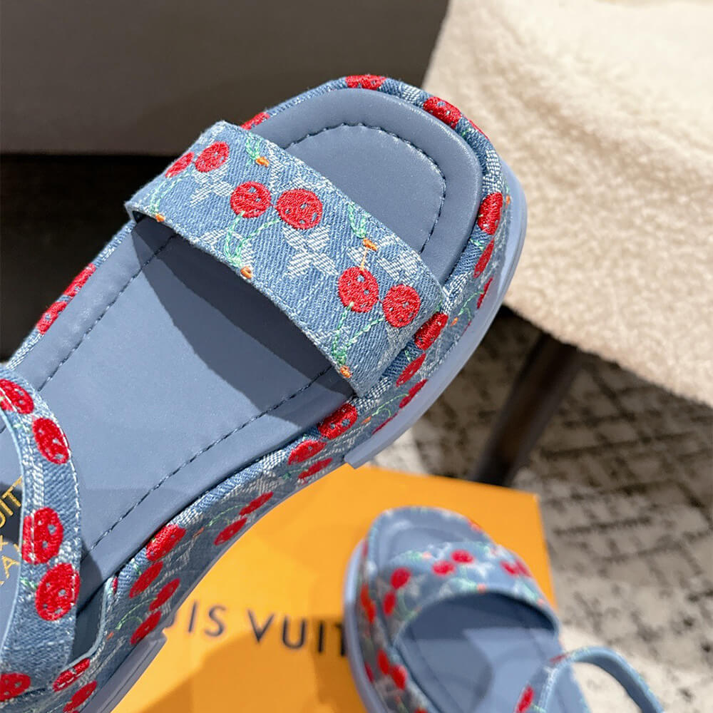 LV x TM Maya Platform Sandal