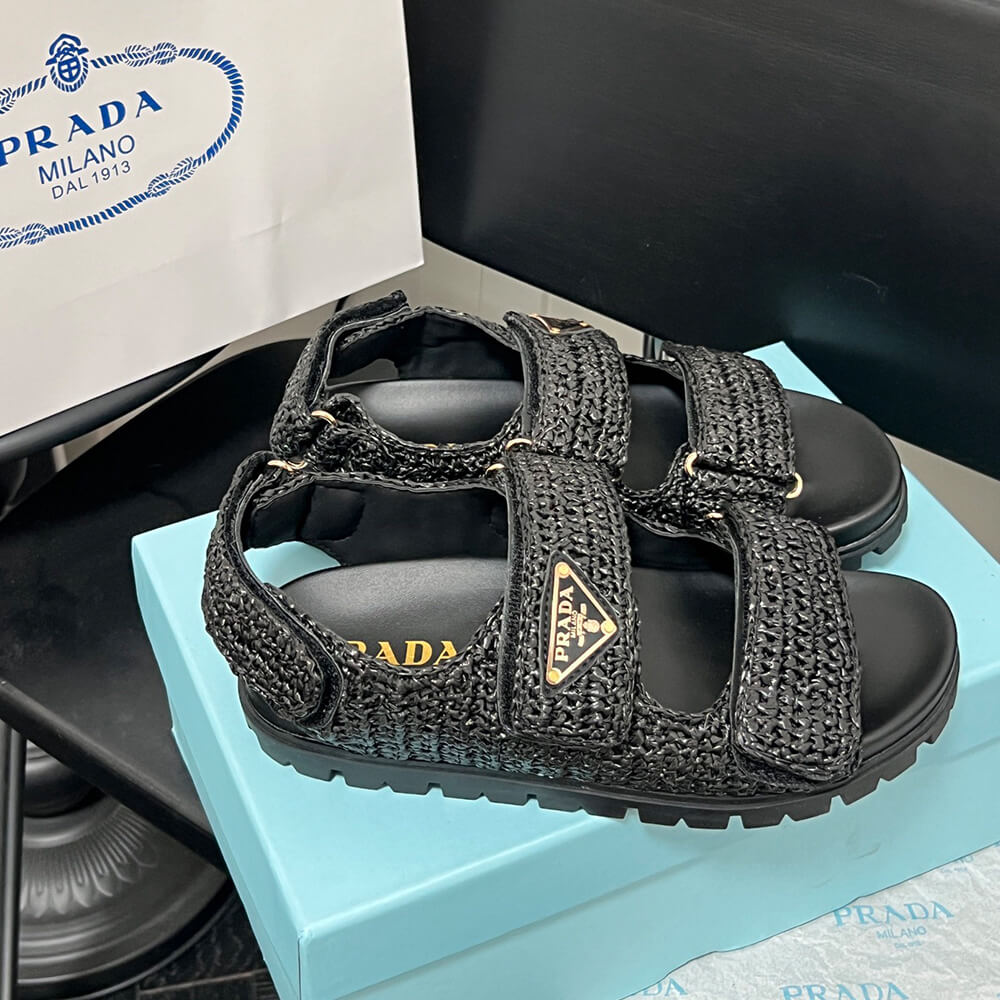Pra*a Crochet sandals