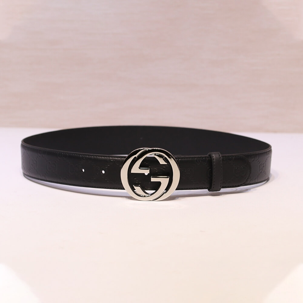 Gvc*1 Belt with Interlocking G buckle