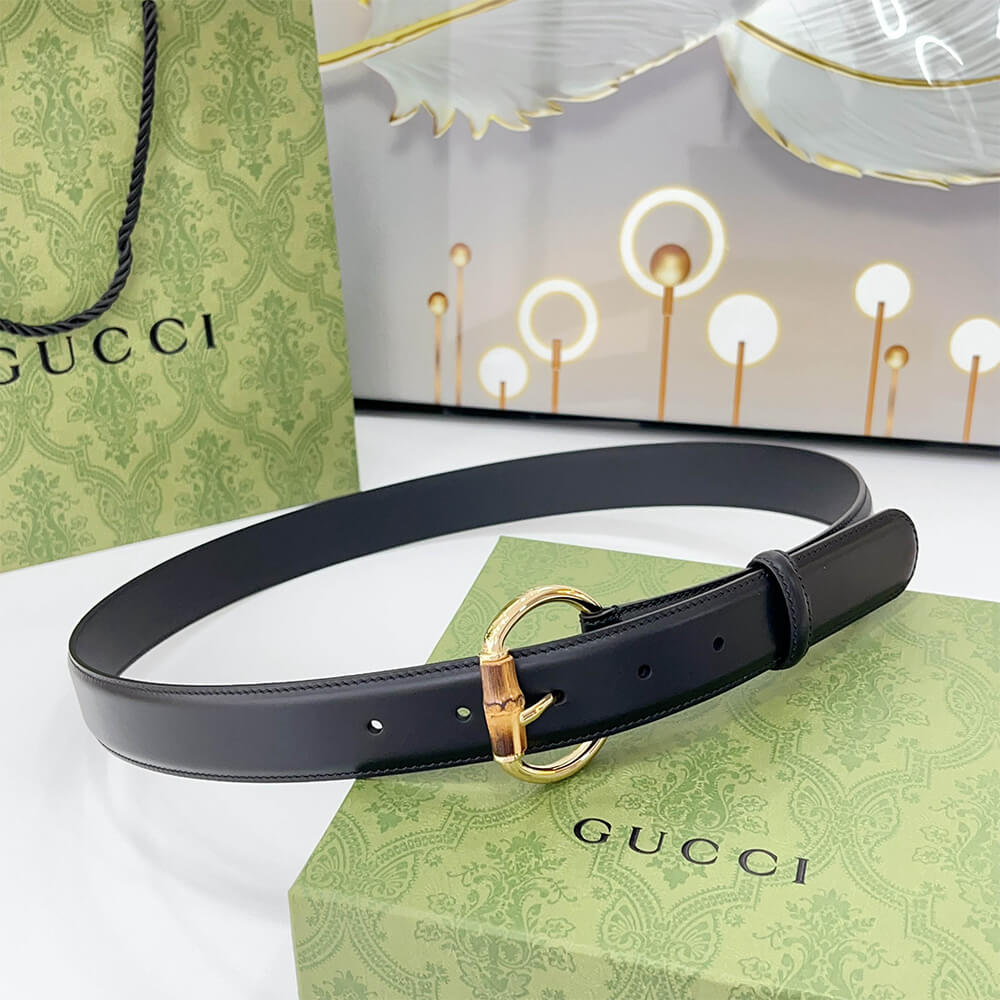 Gvc*1 belt with bamboo detail buckle