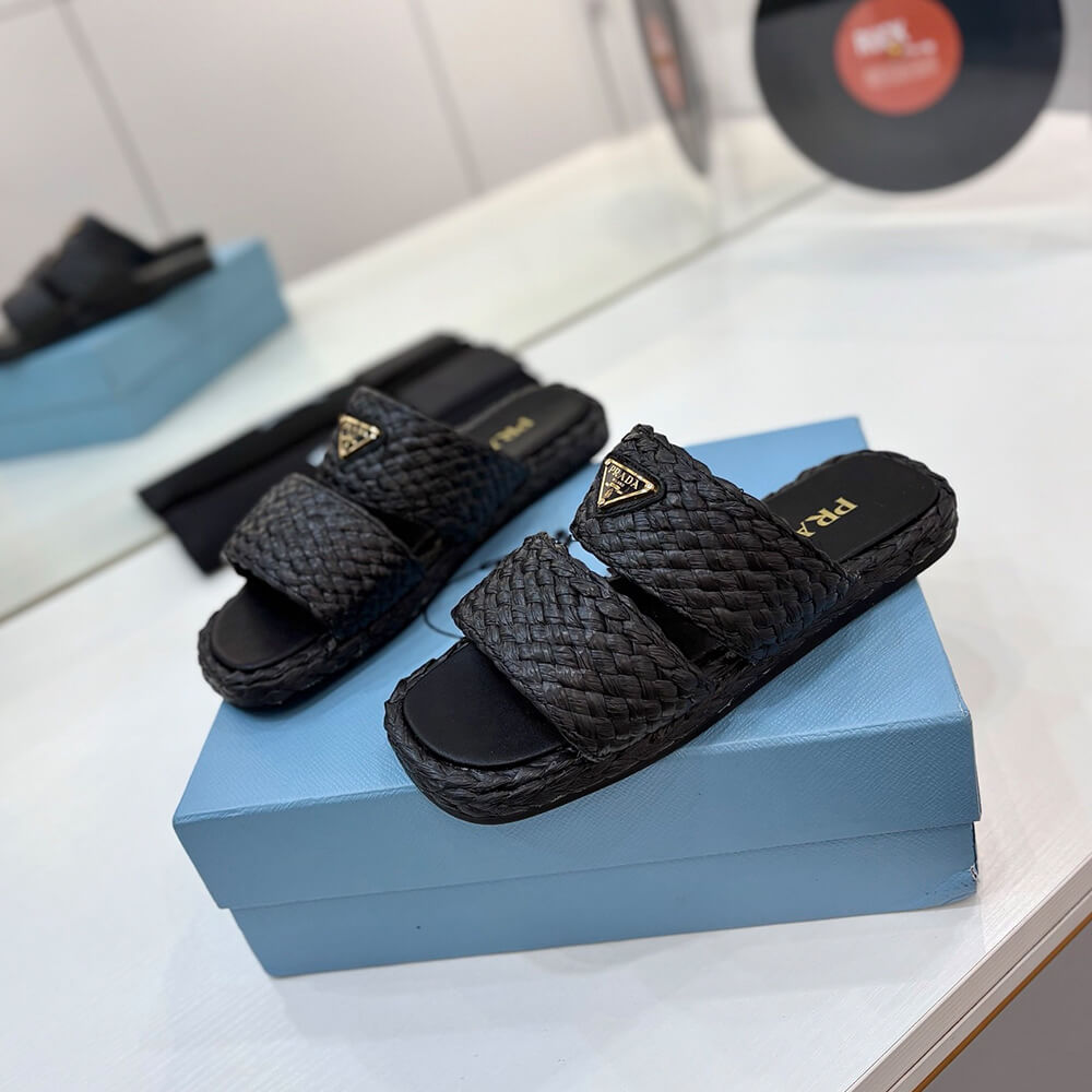 Pra*a Raffia slides