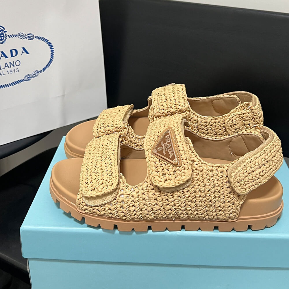 Pra*a Crochet sandals