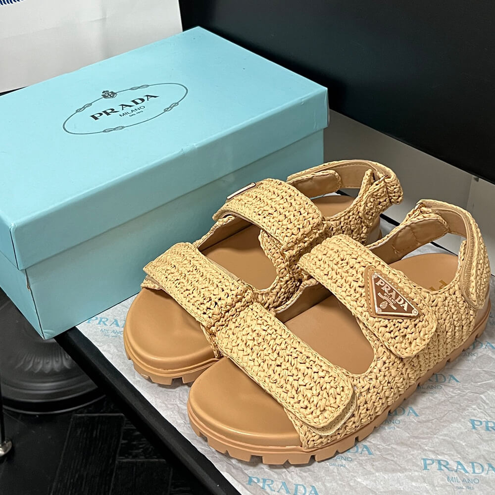 Pra*a Crochet sandals