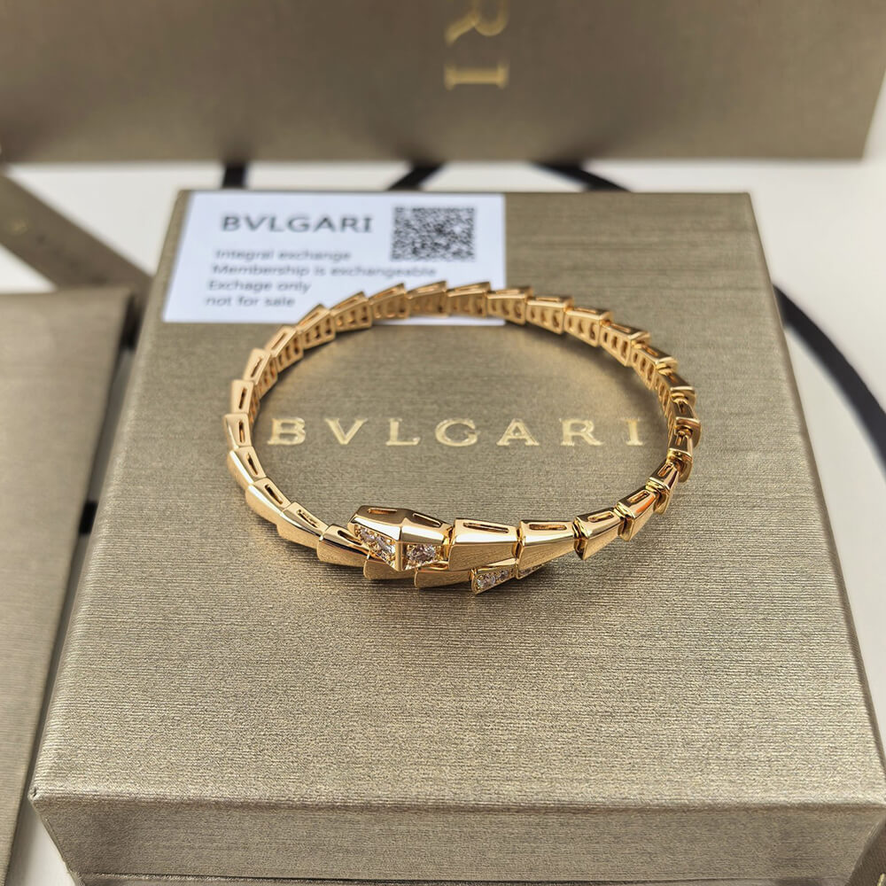 Bv1g*ai Serpenti Viper Bracelet