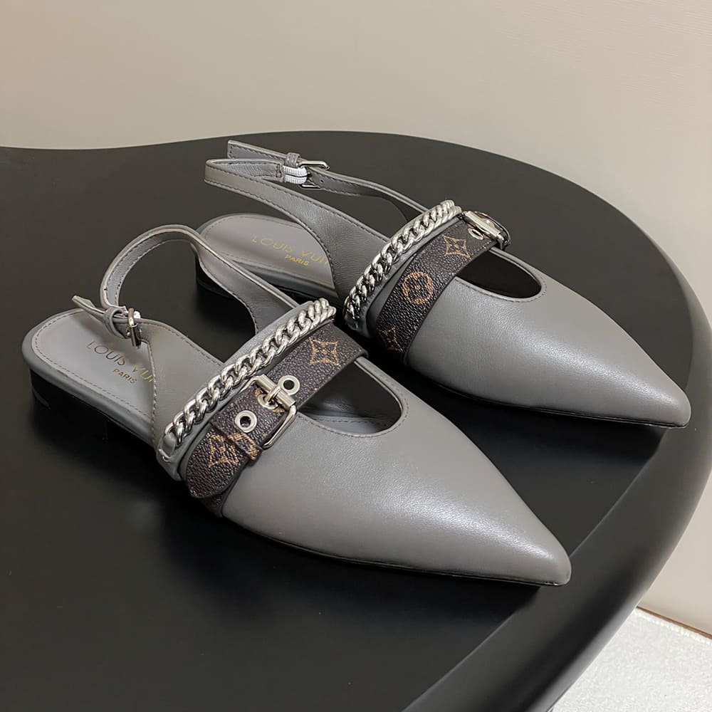 LV Vibe slingback ballet flats
