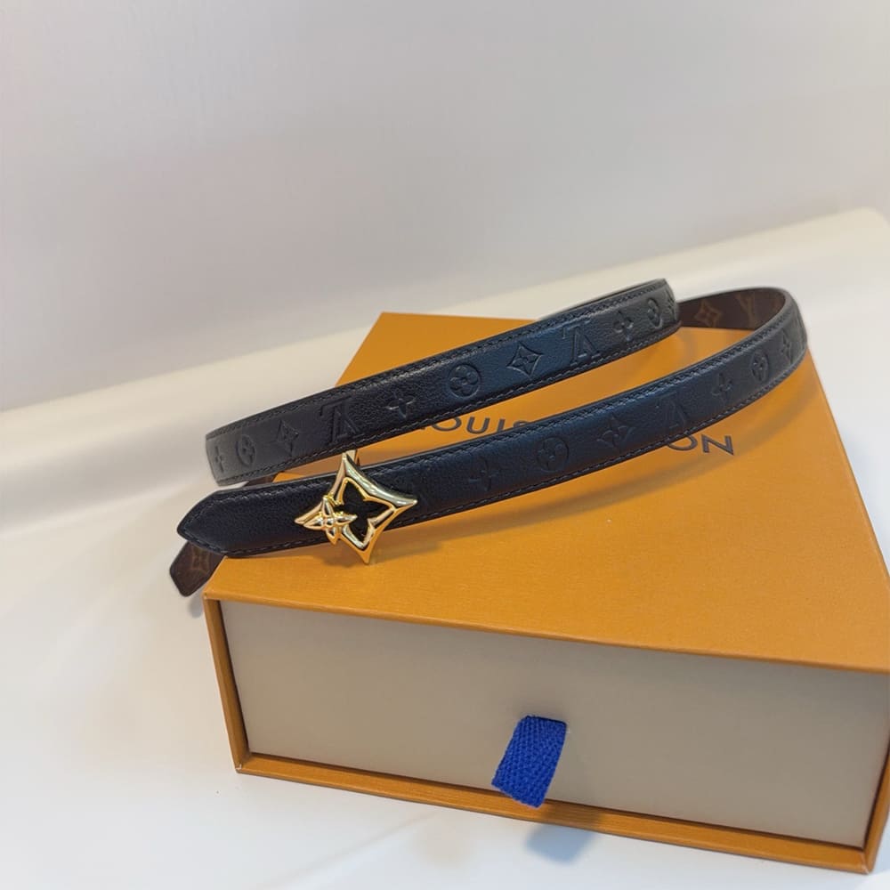 LV Flowergram 20mm reversible belt