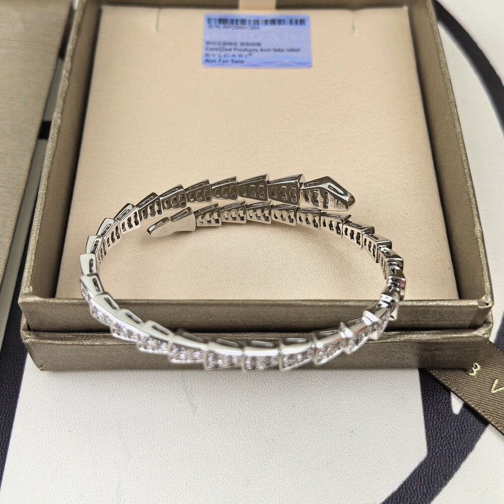 Bv1g*ai Serpenti Viper Bracelet