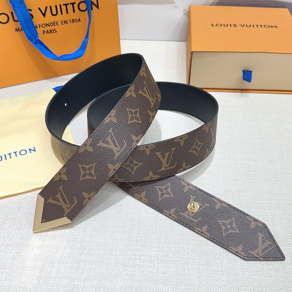 LV Tie The Knot 45mm leather belt(HIGH-END GRADE)