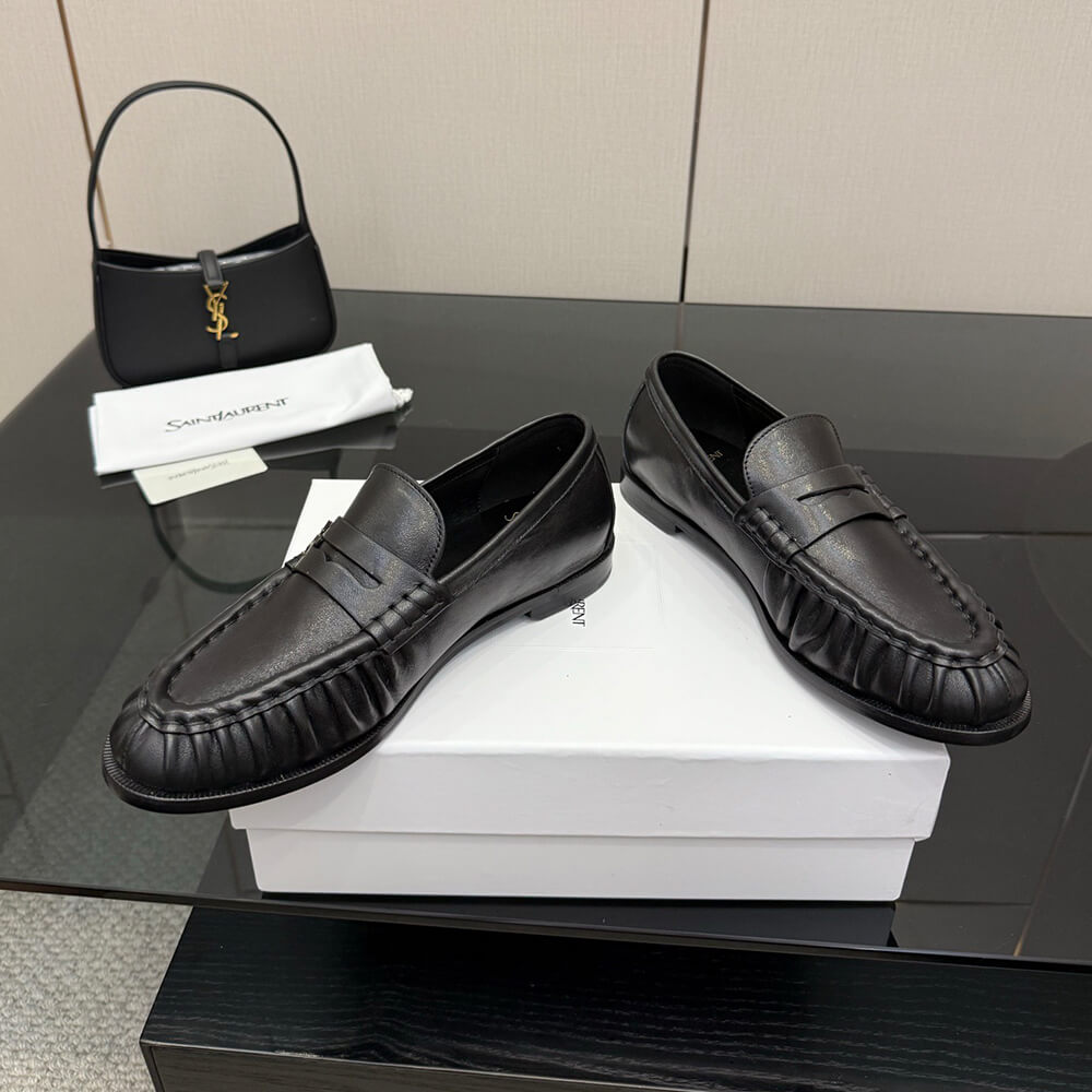 Y51 LE LOAFER S*pple in shiny leather