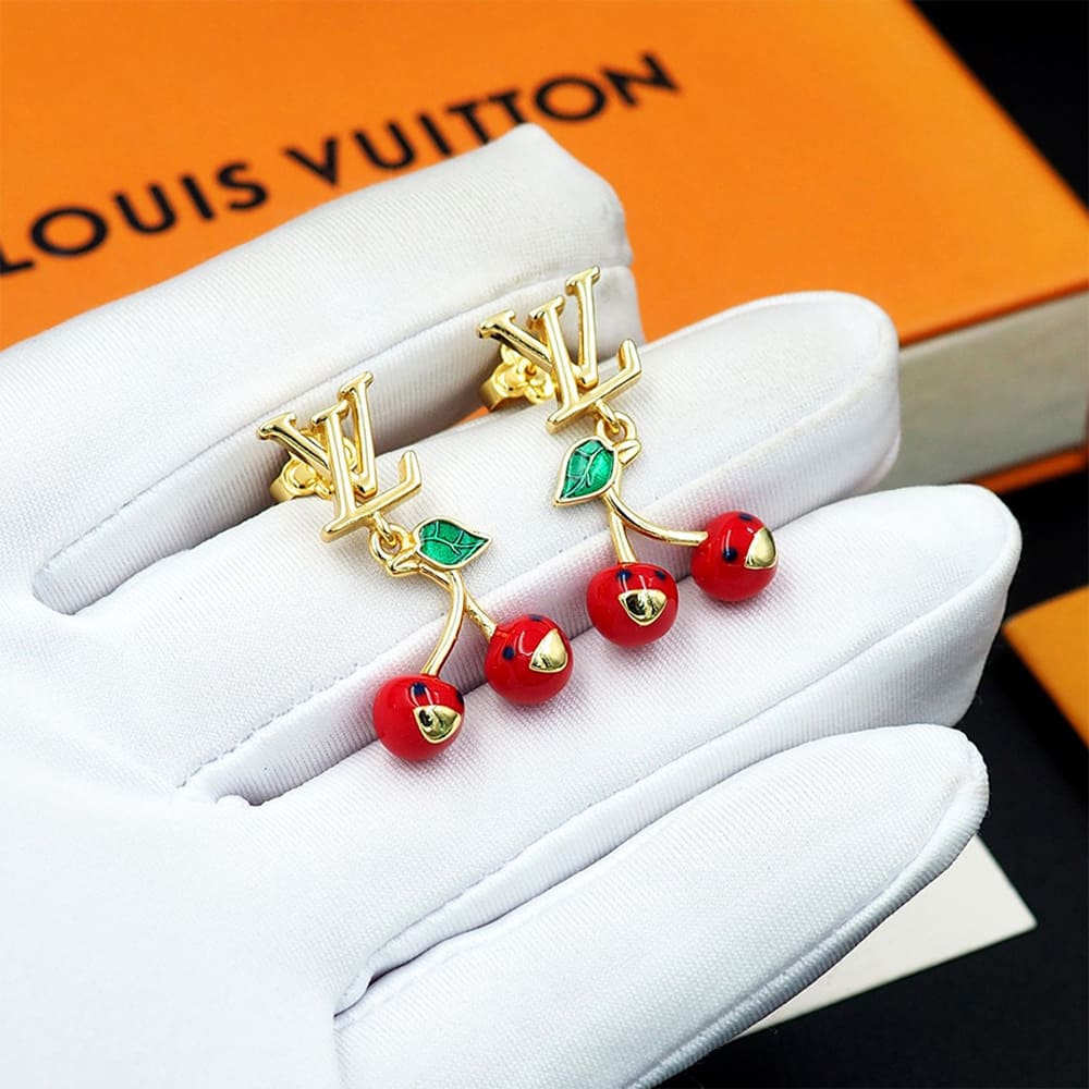 LV x TM CERISE EARRINGS