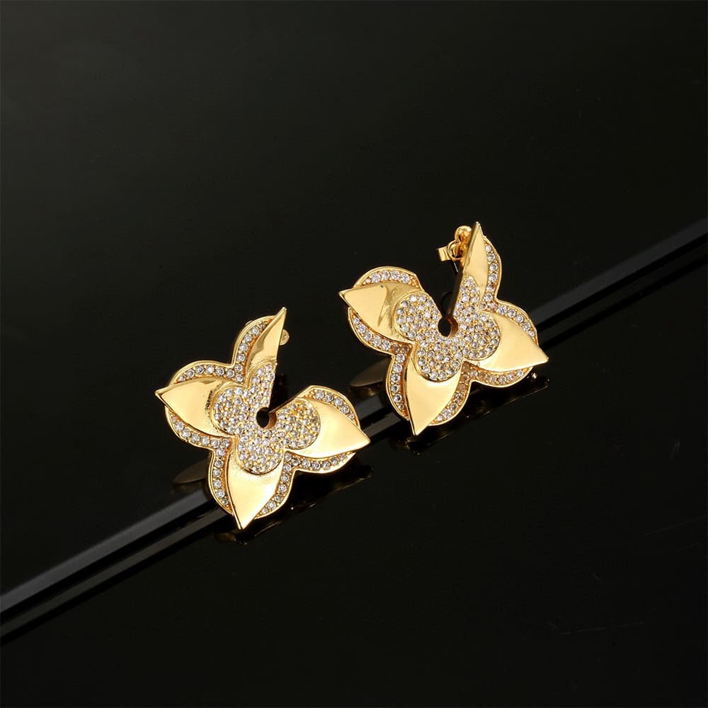 LV MEDAILLON EARRINGS