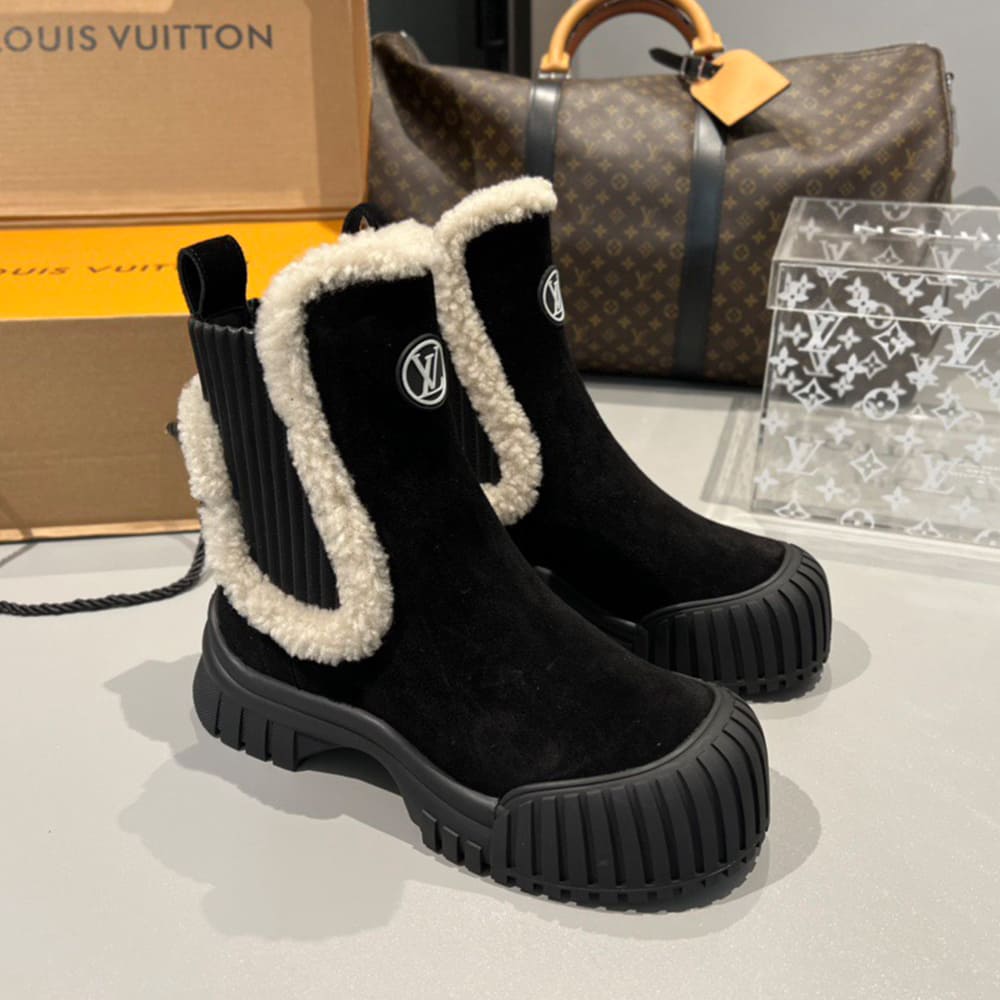 LV Ruby Flat Ankle Boot