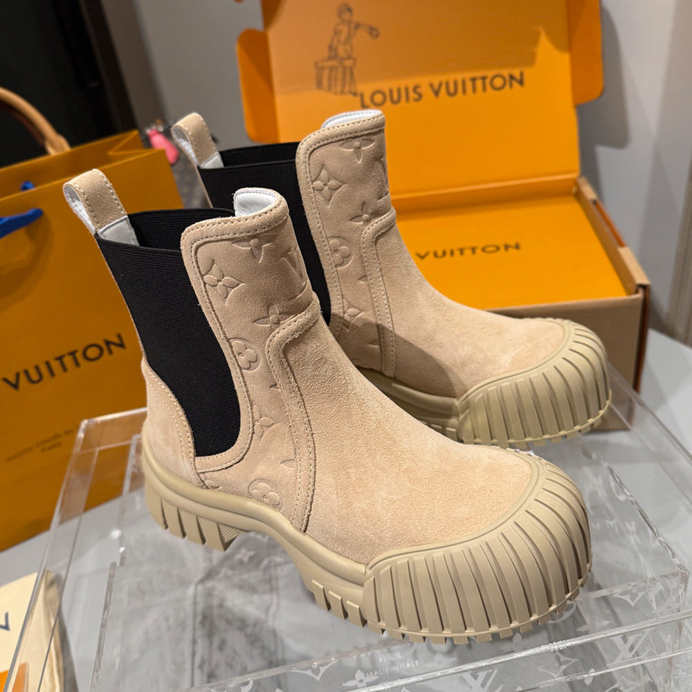 LV Ruby Flat Ankle Boot