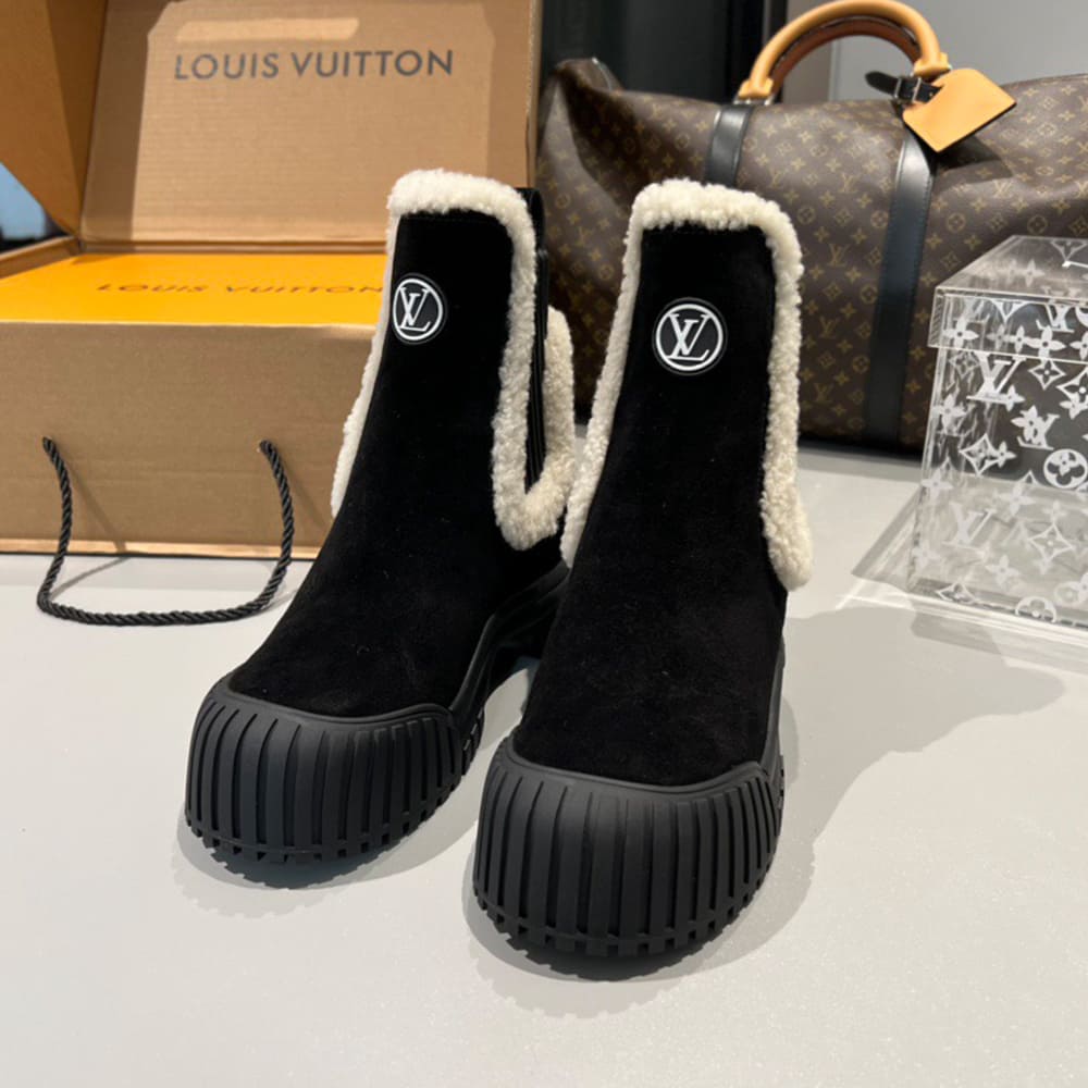 LV Ruby Flat Ankle Boot