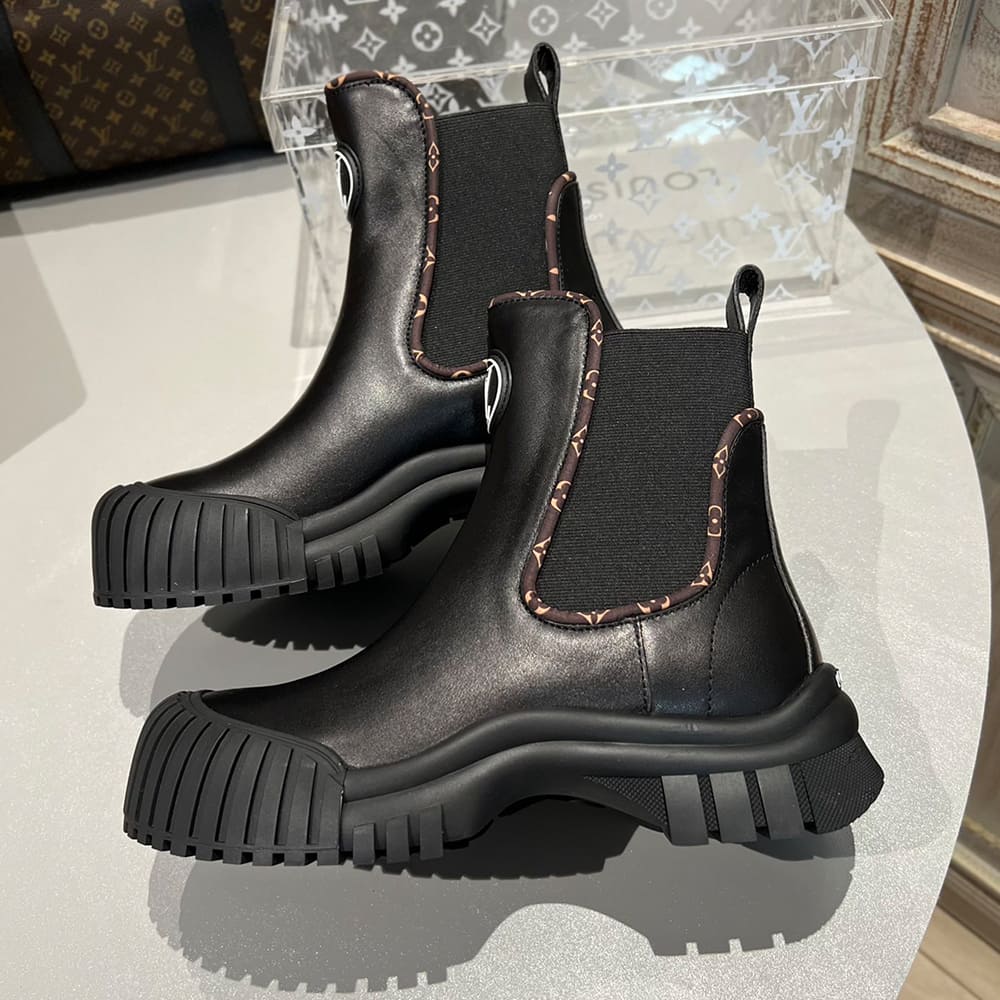 LV Ruby Flat Ankle Boot