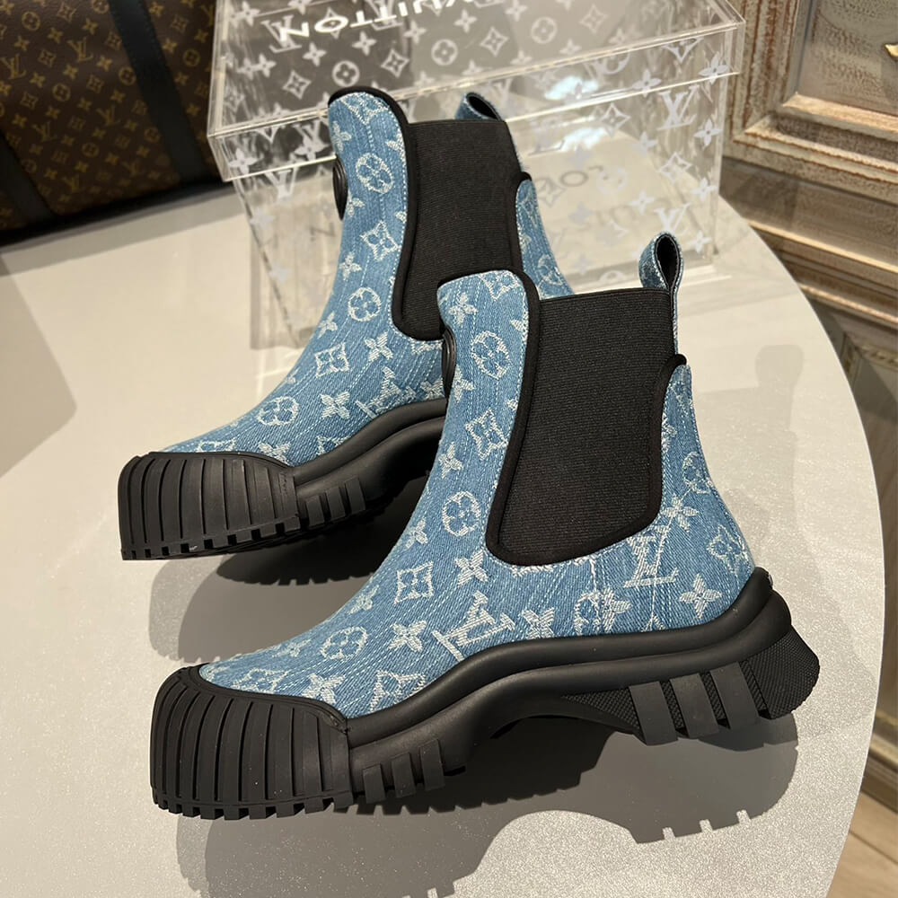 LV Ruby Flat Ankle Boot