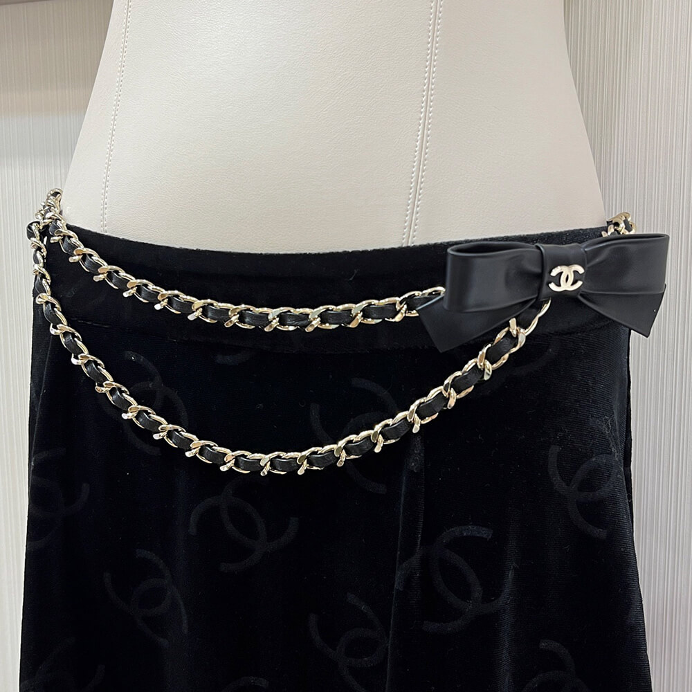 Ch**el Chain Bow Belt