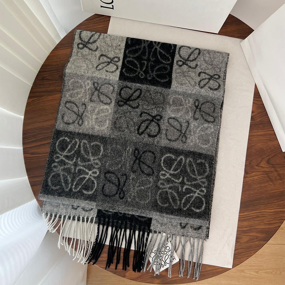 L0ew* Scarf in wool and cashmere