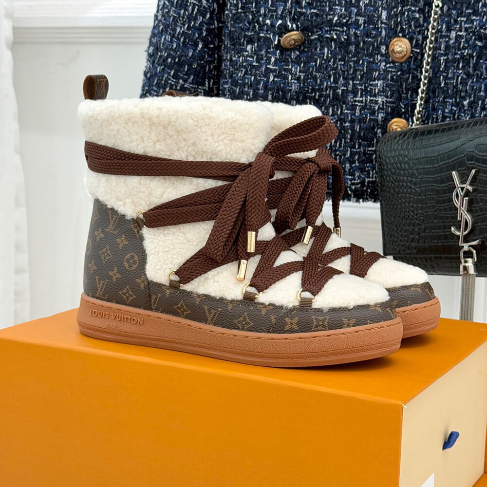 LV Cloud Lace-Up Ankle Boot Sneaker