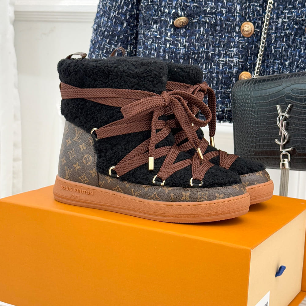 LV Cloud Lace-Up Ankle Boot Sneaker