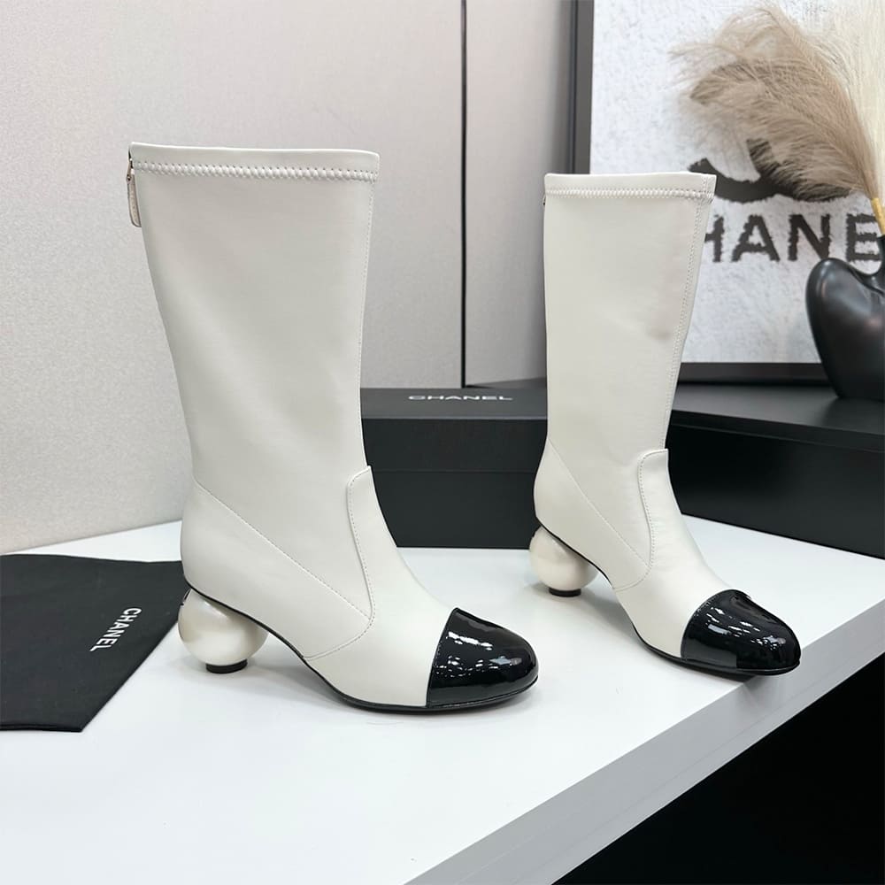 Ch**el Mid-Calf Boots