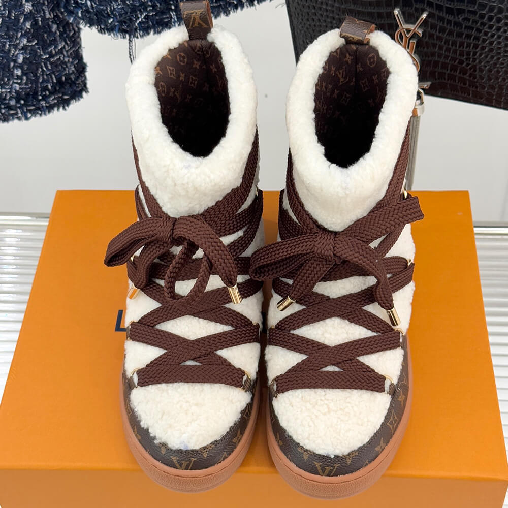 LV Cloud Lace-Up Ankle Boot Sneaker