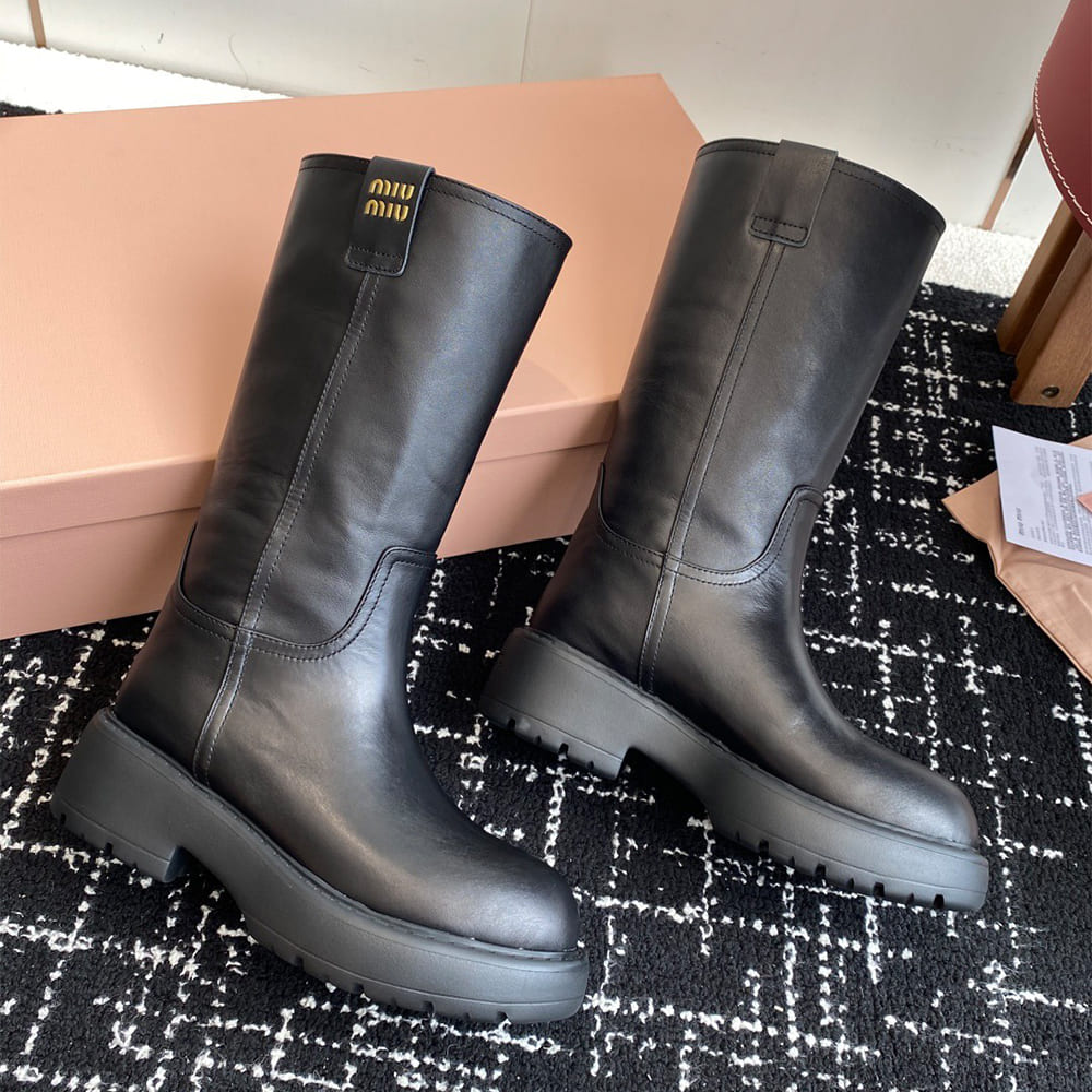 M1um1u leather boots