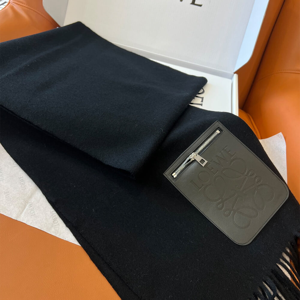 L0ew* Scarf in wool and cashmere