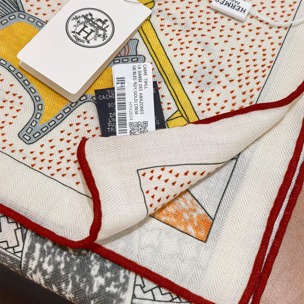 H**me5 Rendez-Vous Chez Herm??s shawl 140