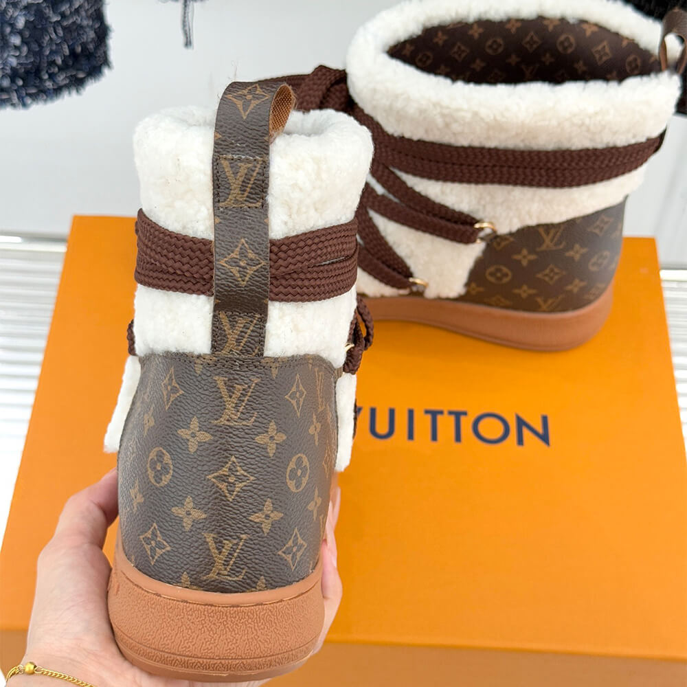 LV Cloud Lace-Up Ankle Boot Sneaker