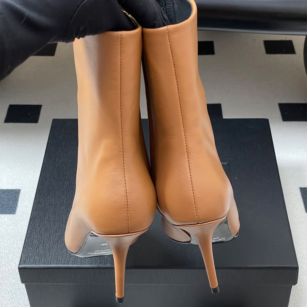 Y51 ASHLEY booties in smooth leather