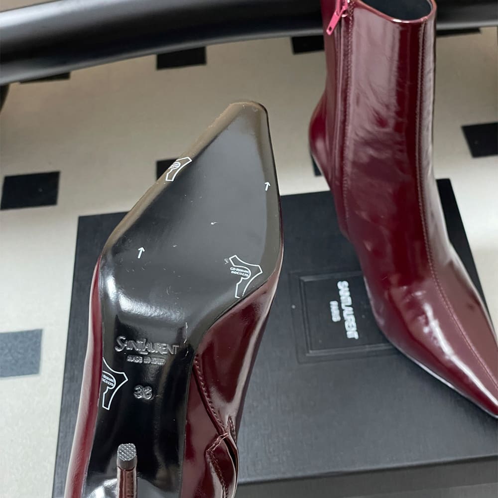 Y51 ASHLEY booties in smooth leather