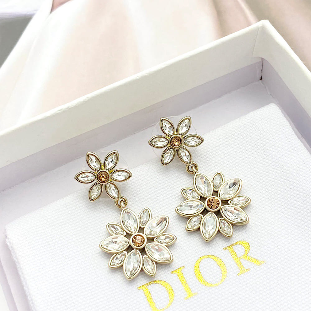 D10r Fleur de Glace earrings