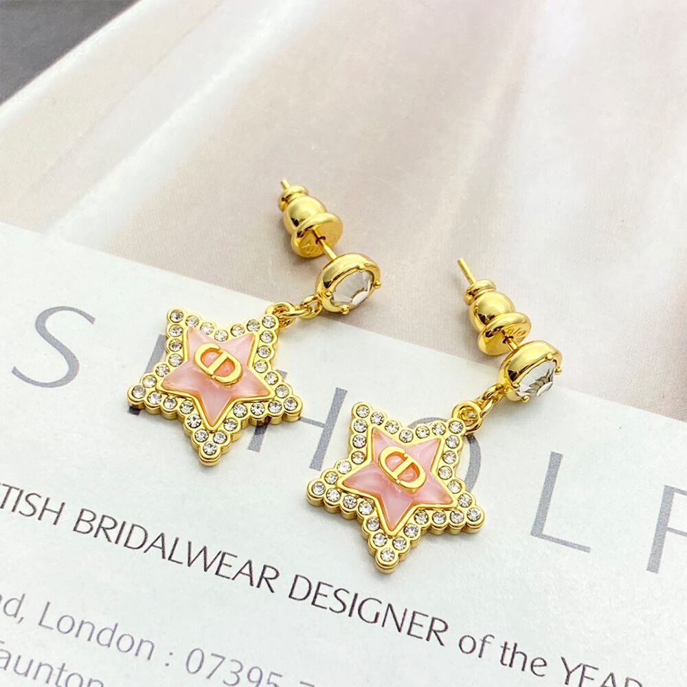D10r Petit CD Lucky Baroque Earrings