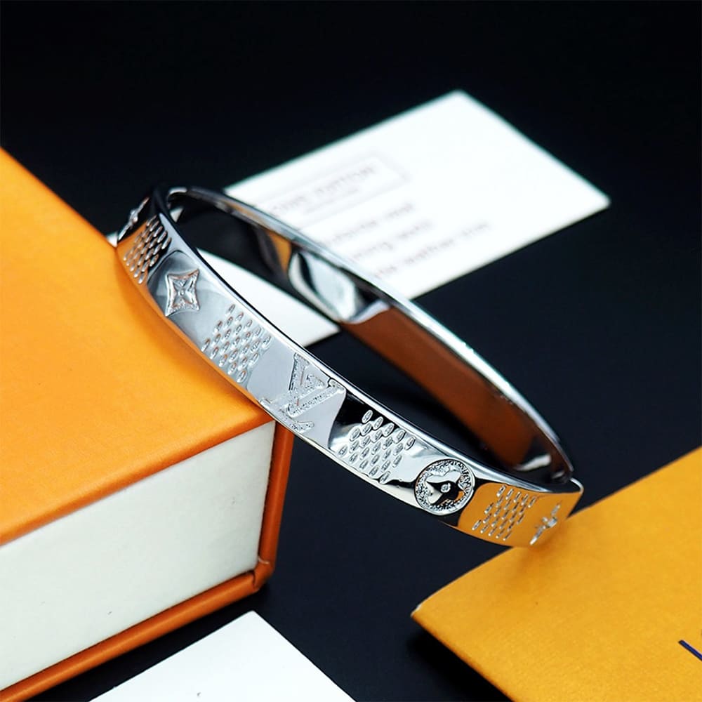 LV Damier Staples Bangle