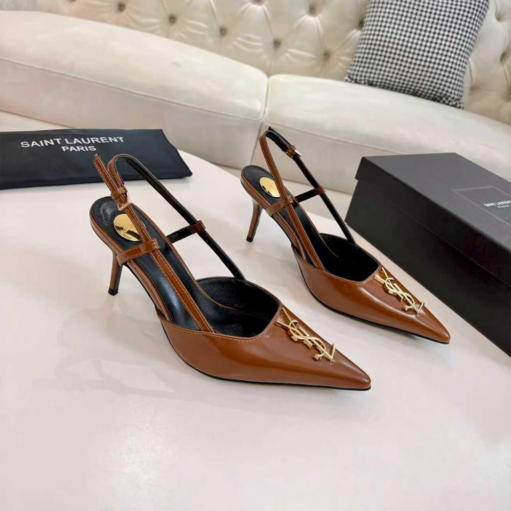 Y51 slingback pumps