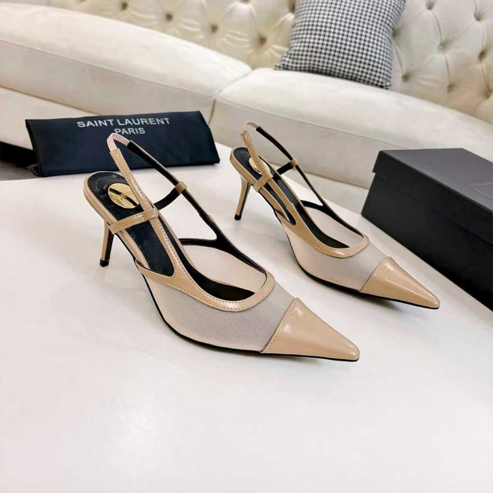 Y51 slingback pumps
