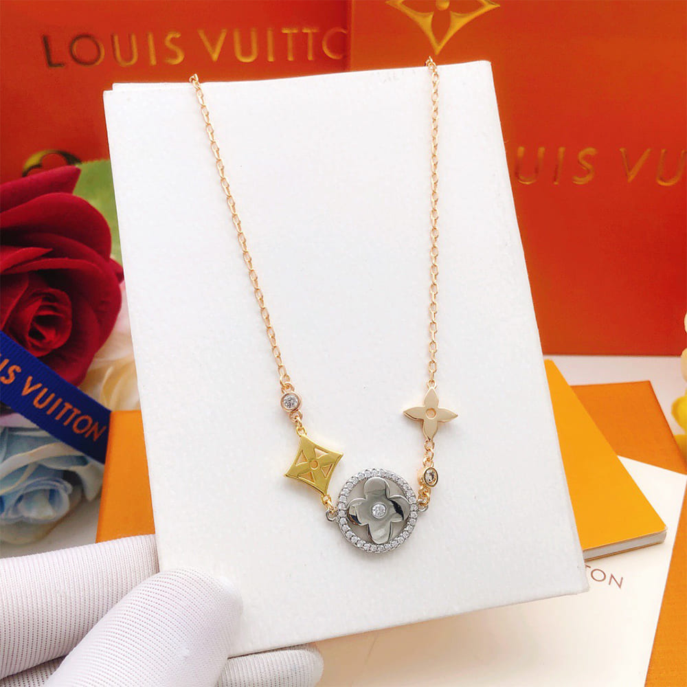LV D1am0nd Idylle Blossom Necklace