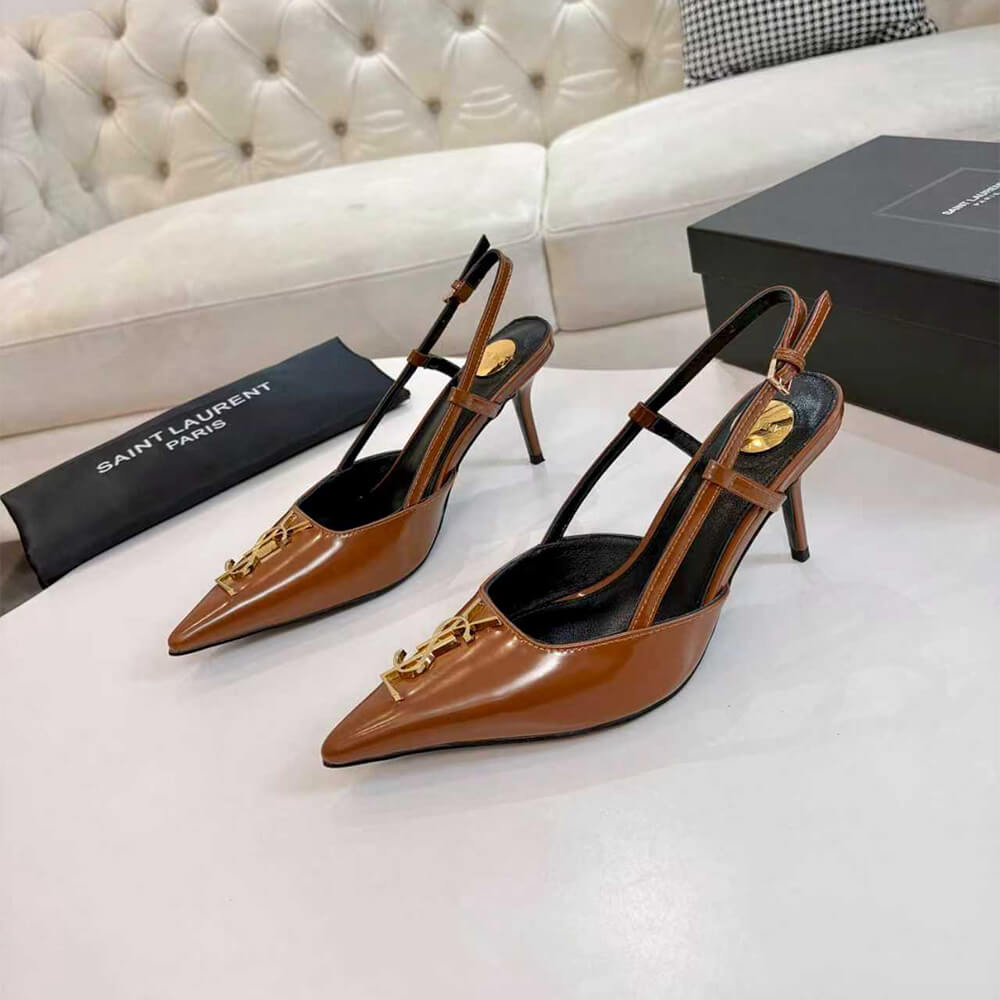 Y51 slingback pumps