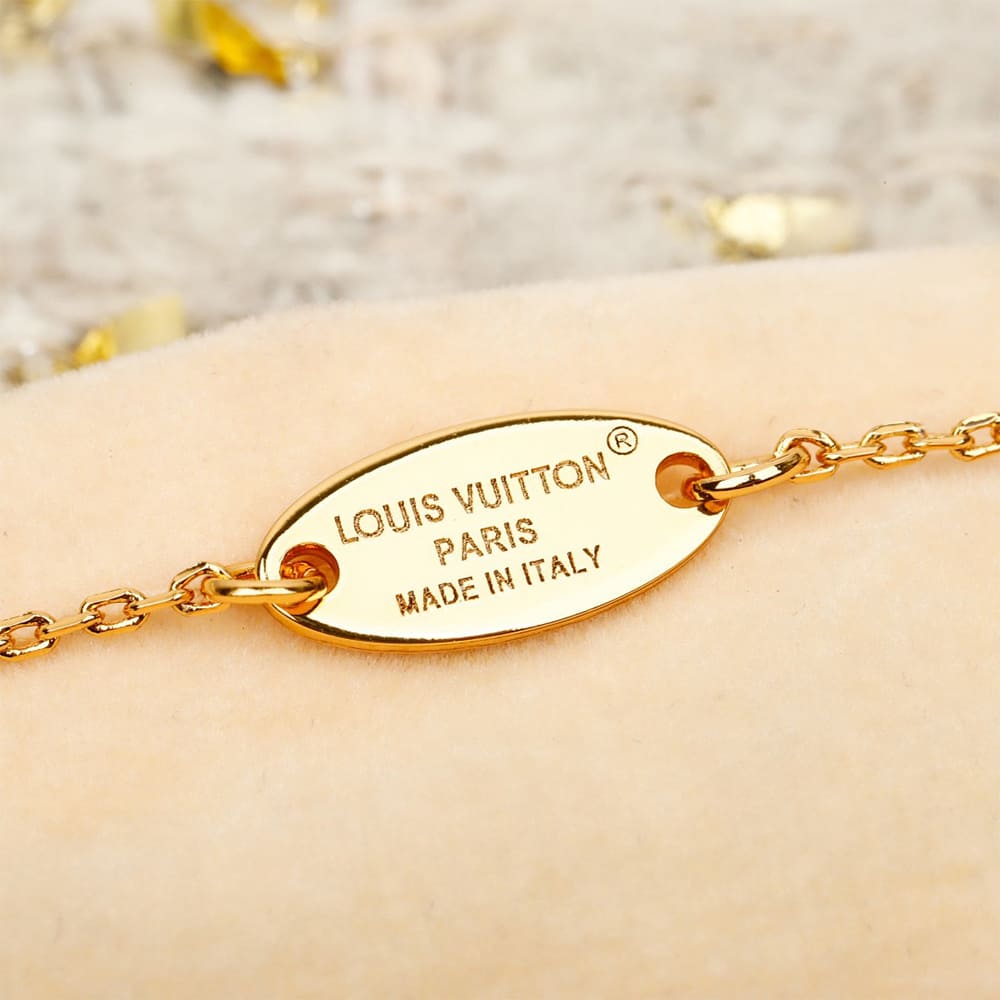 LV Flowergram Strass Necklace