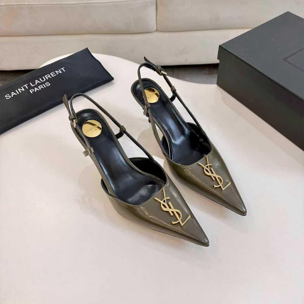 Y51 slingback pumps