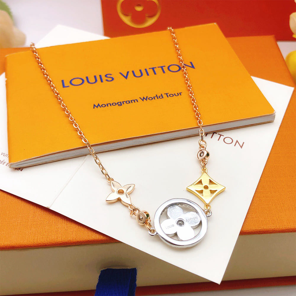 LV D1am0nd Idylle Blossom Necklace