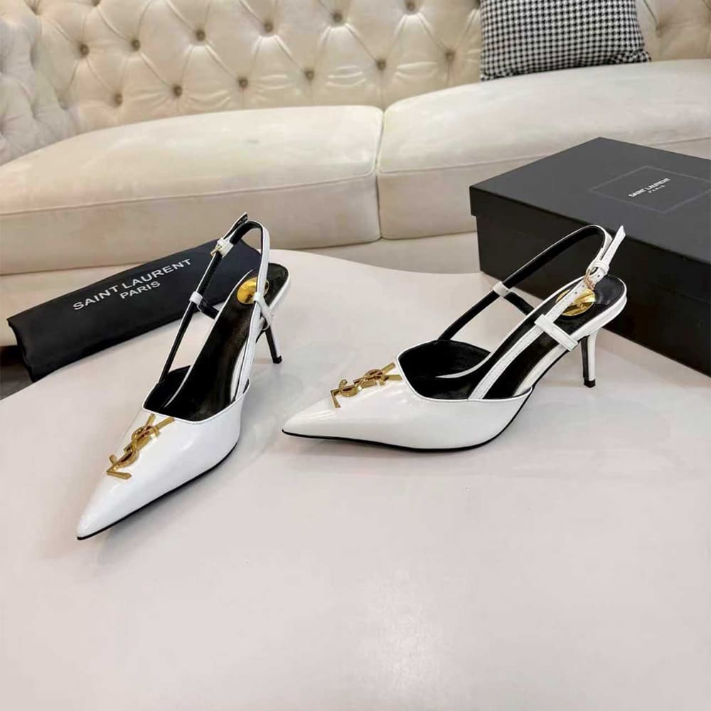 Y51 slingback pumps