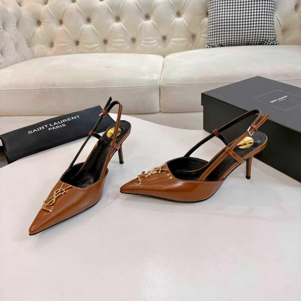 Y51 slingback pumps