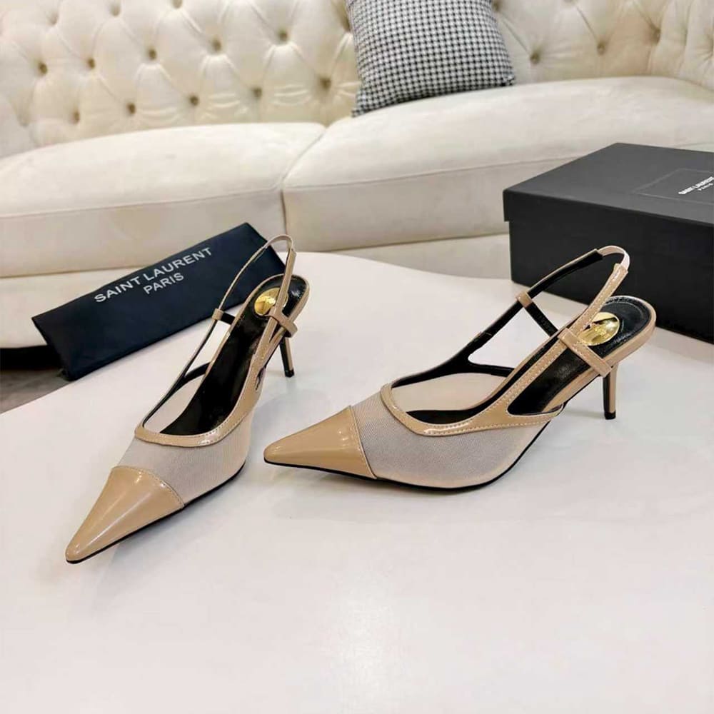 Y51 slingback pumps