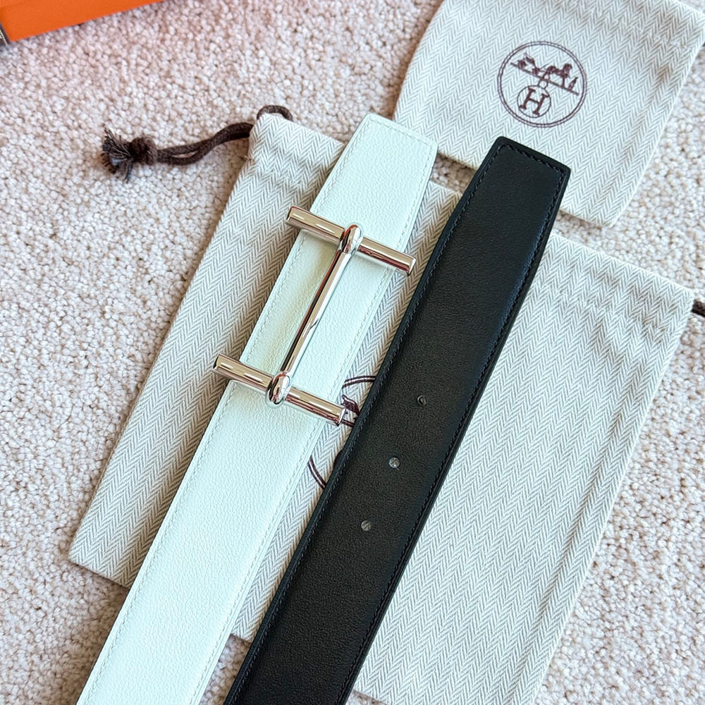 H**me5 H d’Ancre belt buckle & Reversible leather strap 38 mm