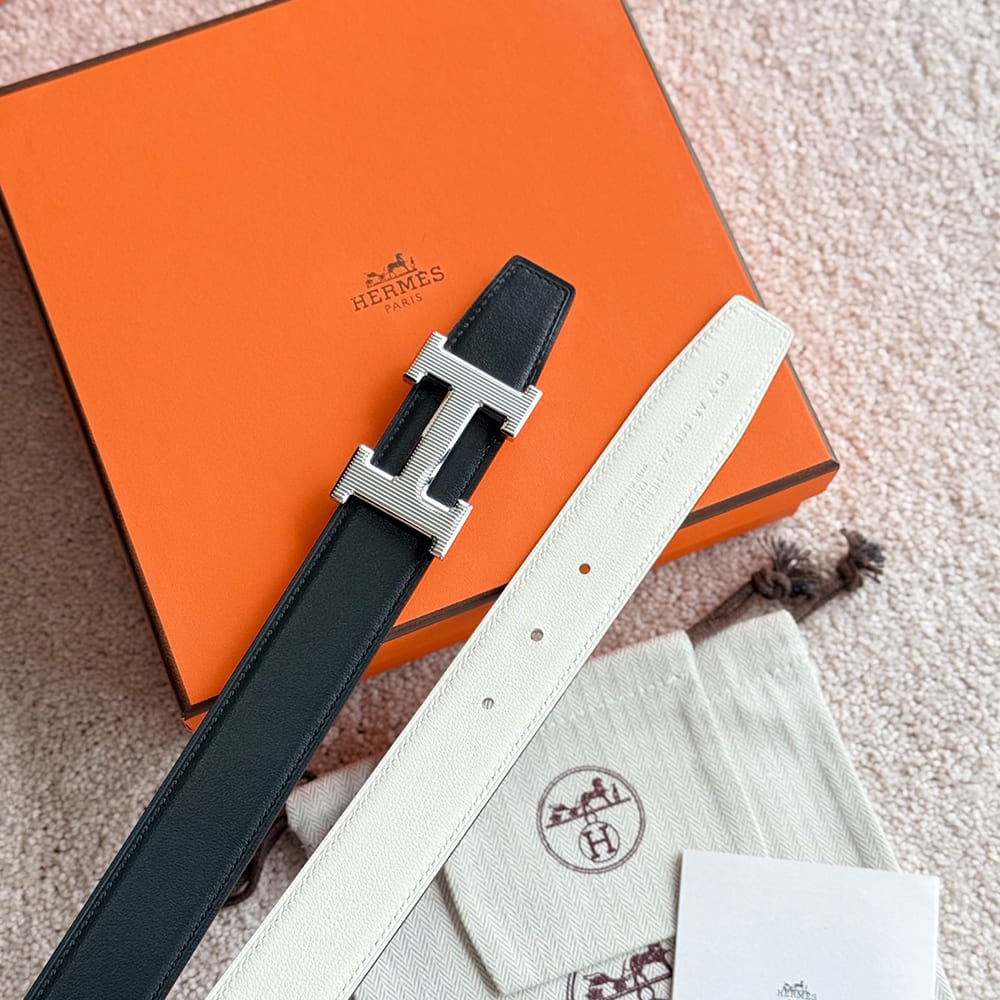 H**me5 Fibbia da cintura H Stri??e & Pelle reversibile per cintura 32mm